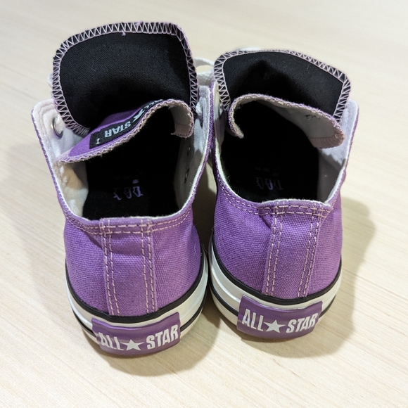 Converse All-Star Low Top Sneakers Double Tongue w6/m4 lilac purple - Picture 3 of 4